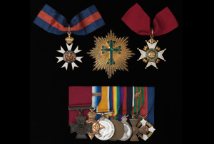 Ernest Wright Alexander VC Medals