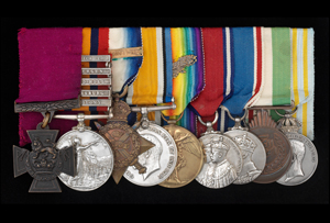 Brian Turner Tom Lawrence VC Medals
